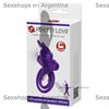 Anillo vibrador para retardar la eyaculacion y 10 velocidades